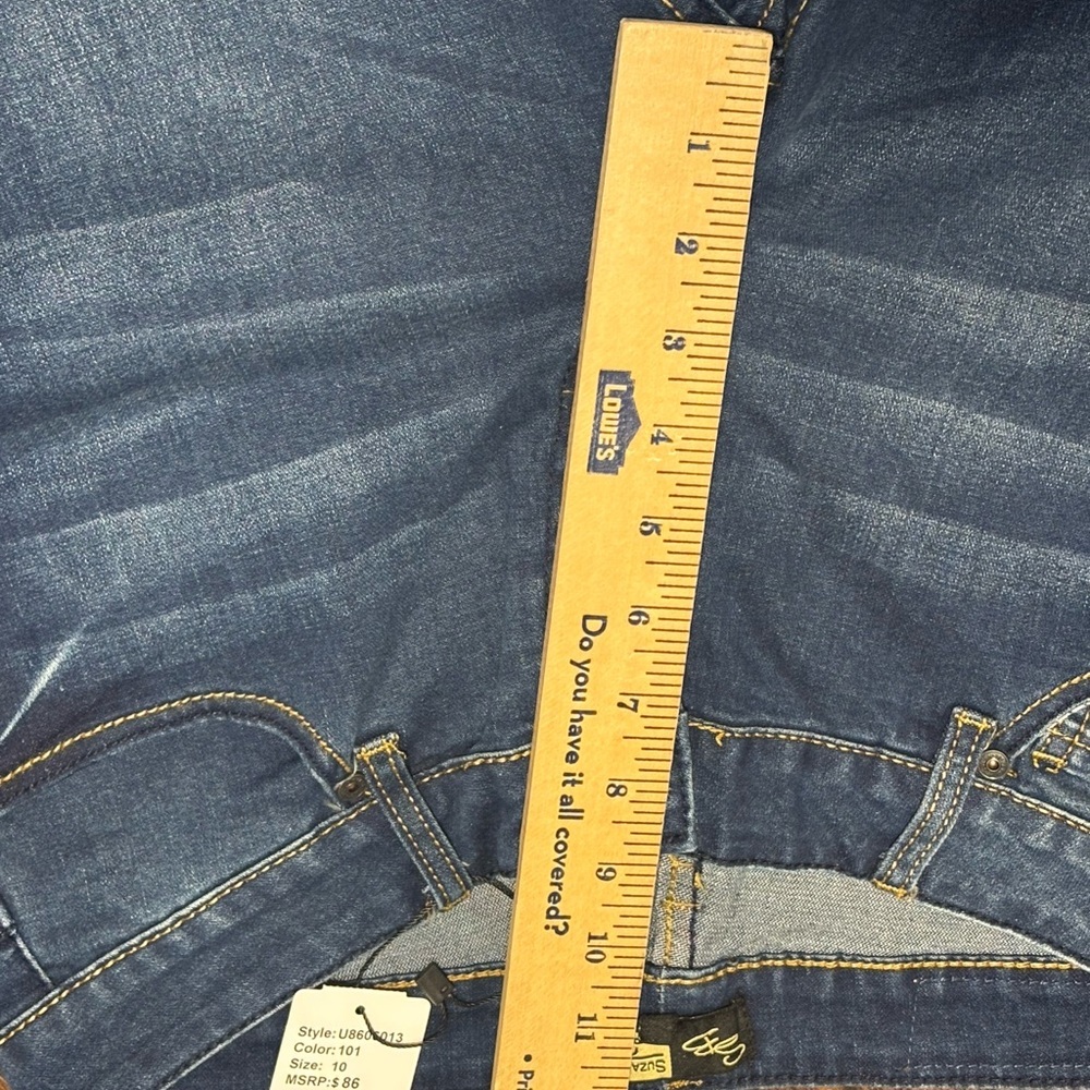 Suzanne Betro Dark Blue Skinny Jeans - Picture 3 of 9